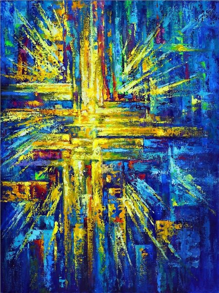 Картины сразу красками