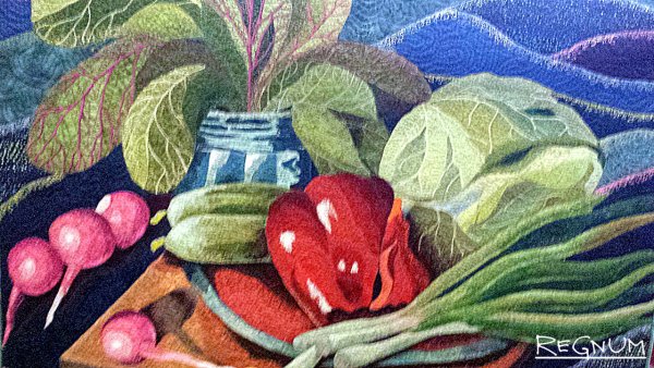 Лежанина Лоскутная живопись