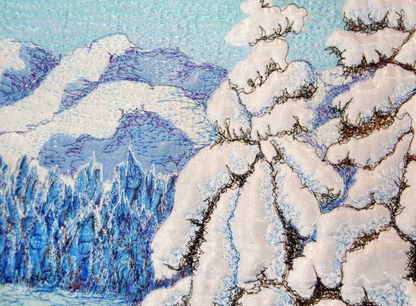 Лежанина Люба Лоскутная живопись