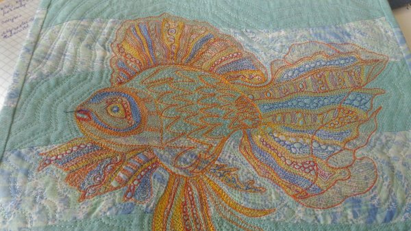 Лоскутная живопись Любови Лежаниной