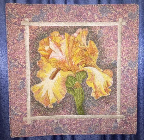 Лоскутная живопись Любови Лежаниной