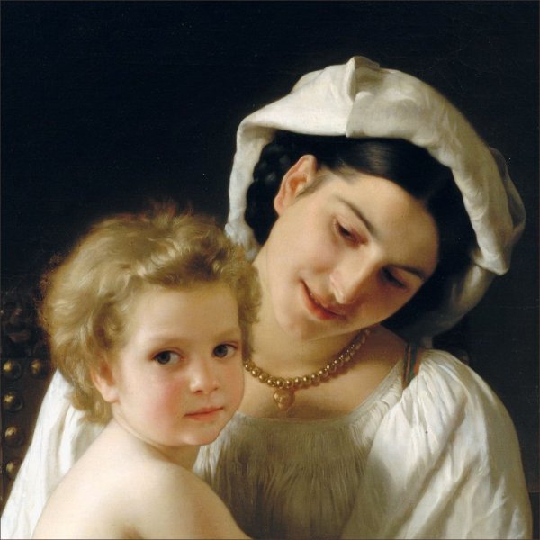 Мадонна с ягненком Вильям бугро