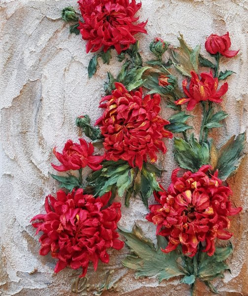 Виктория Осипова скульптурная живопись