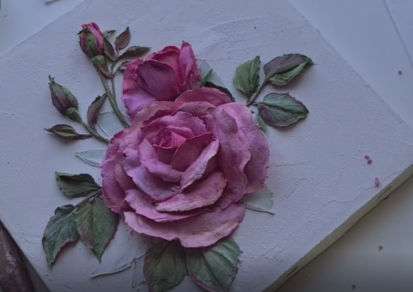 Скульптурная живопись Виктория Осипова мастер класс