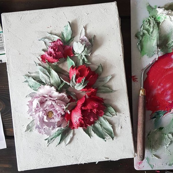 Виктория Осипова скульптурная живопись