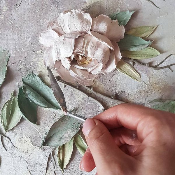 Виктория Осипова скульптурная живопись