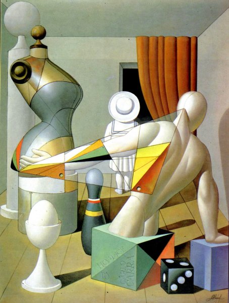 Метафизическая живопись Карло карра