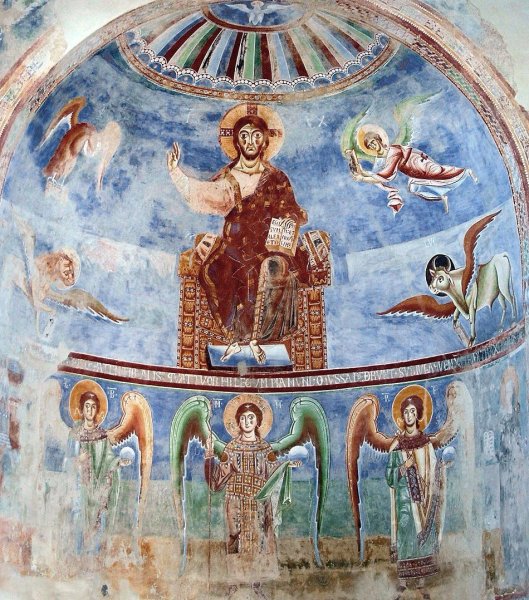 Церковь Сан Витале в Равенне мозаики