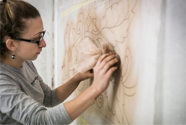 Фреска по штукатурке