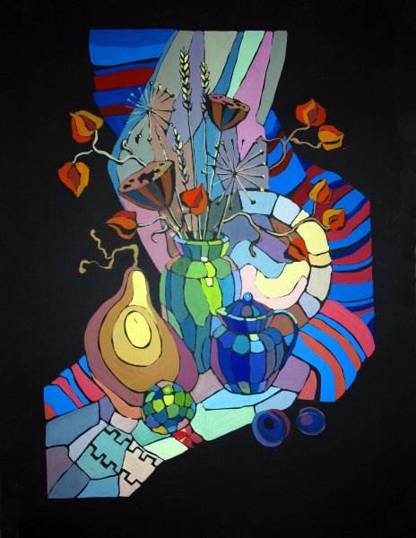 Пикассо плоскостной натюрморт