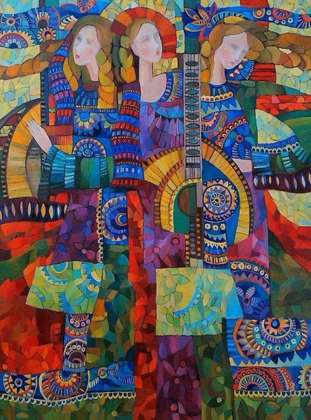 Ирина Колесникова батик