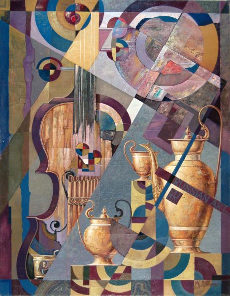 Декоративная композиция живопись