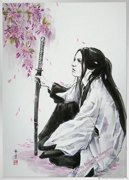 Китайская Пейзажная живопись тушью