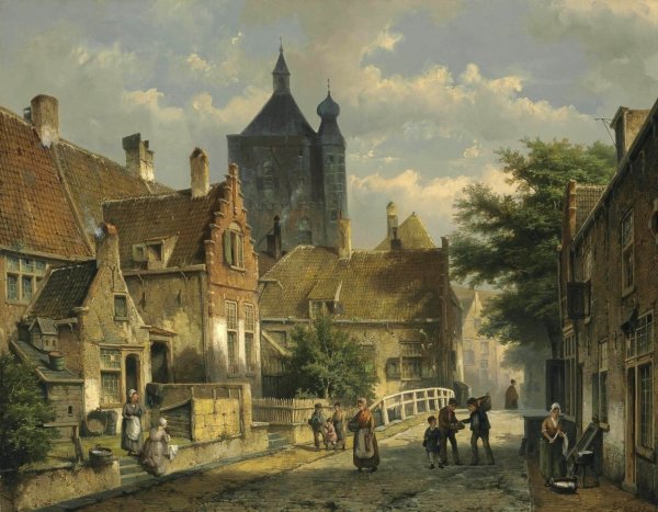 Художник Willem Koekkoek