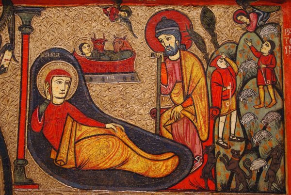 Романская фресковая живопись