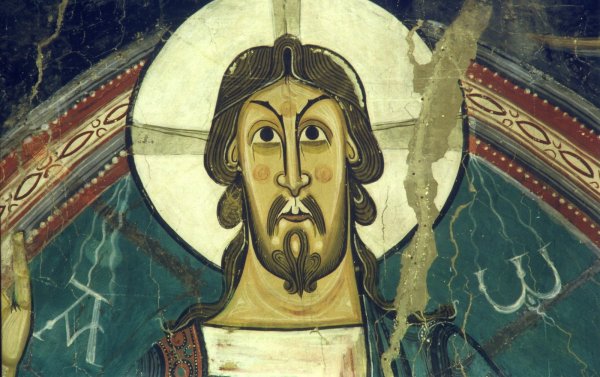 Фреска в церкви Сан Клементе