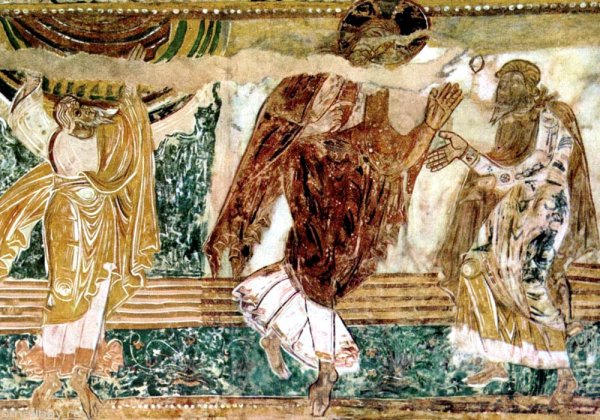 • Фрески церкви сен-Савен-сюр-Гартамп. 11—12 ВВ. Франция