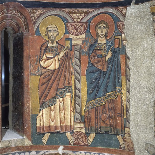 Фрески церкви Сан-Клементе де-Таулл в Каталонии