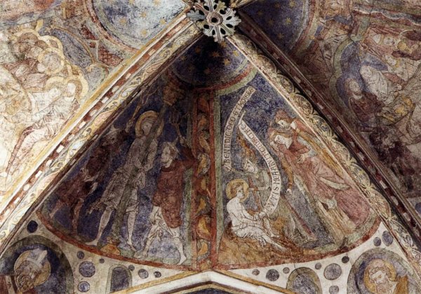 Фрески монастырских церквей Санта-Мария-де-Игасель (Испания)