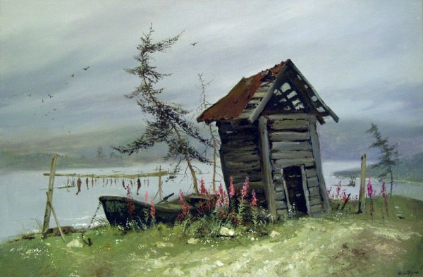 Художник пейзажист Bill Inman.