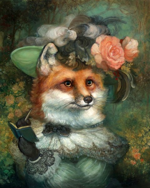 Сказочные животные. Художница Энни Стегг Джерард (Annie STEGG Gerard).