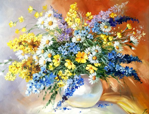 Хайнц Шольнхаммер художник цветы