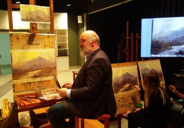 Сириус многослойная Акварельная живопись