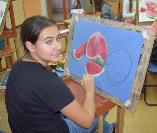 Сириус работы детей живопись