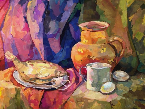 Сириус работы детей живопись