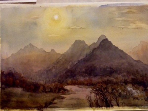 Космос в современной живописи