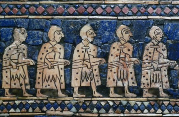 Искусство древней Месопотамии мозаика