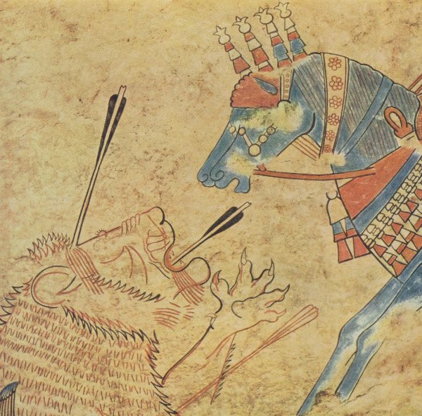 Фрески древней Ассирии