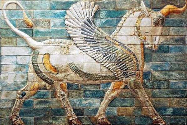 Искусство Ассирии Персии рельефы