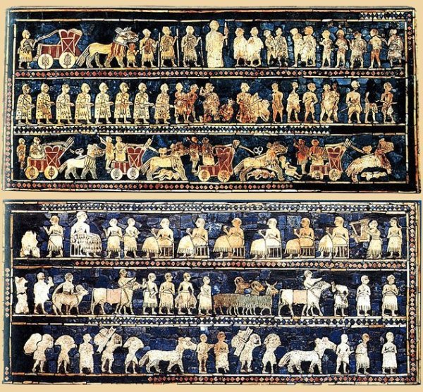 Штандарт из царской гробницы в Уре