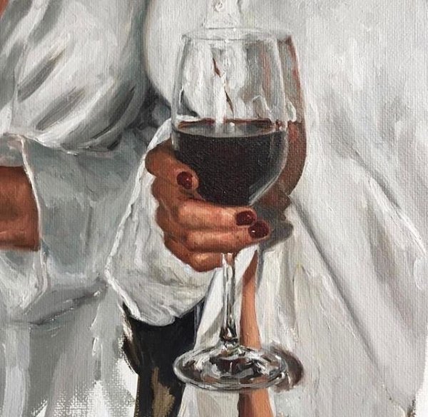 Шампанское в живописи