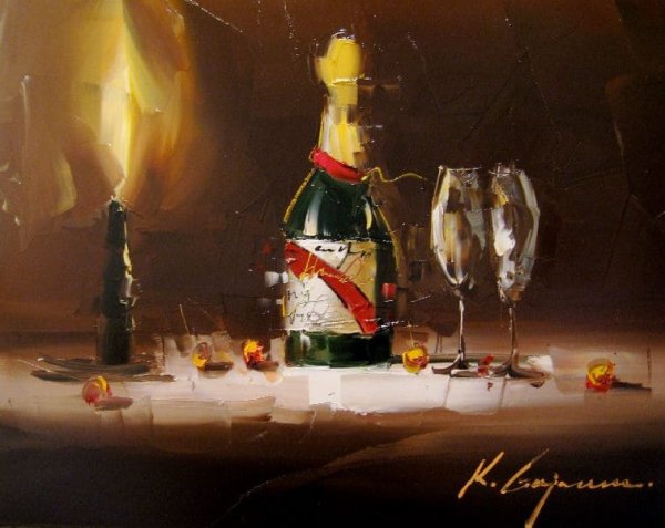 Вино в живописи импрессионистов