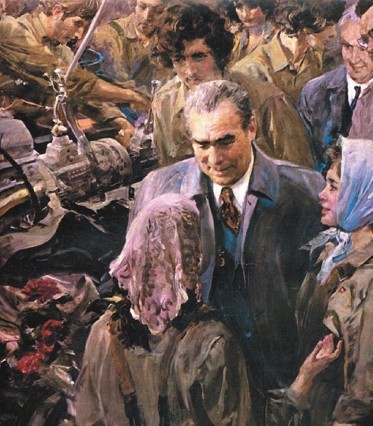 Леонид Ильич Брежнев в живописи