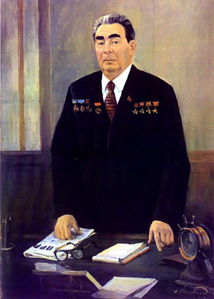 Д. А. Налбандяна (портреты л. и. Брежнева)
