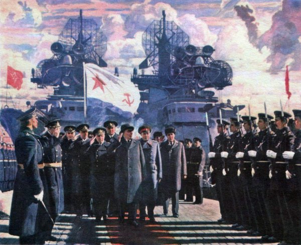 Служба на крейсере Адмирал Сенявин