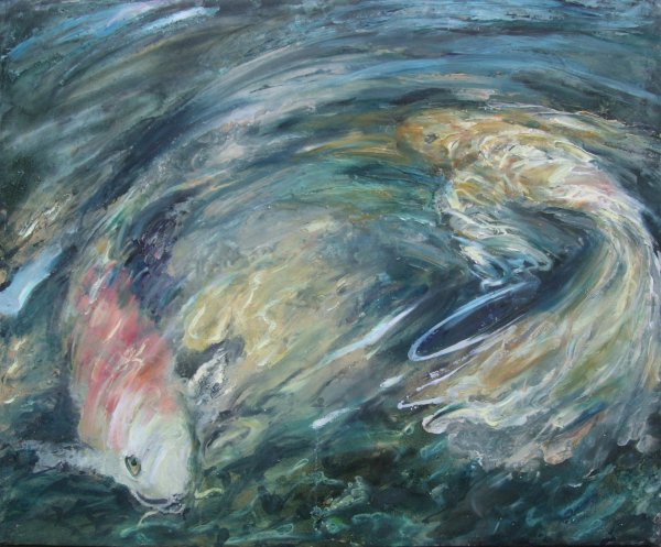 Vkhan художник рыбки