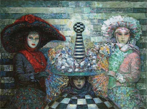 Олег Панов картины художники