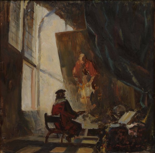 Рембрандт жанровая живопись