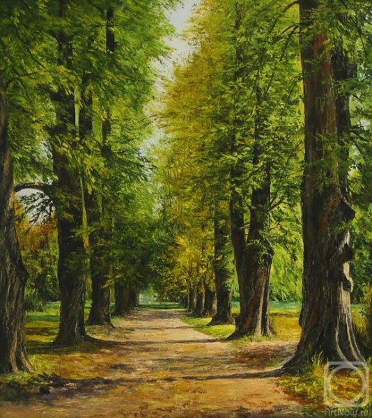 Картина Щербакова Липовая аллея