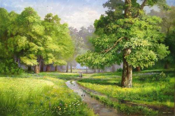 Художник Александр Коваль лето