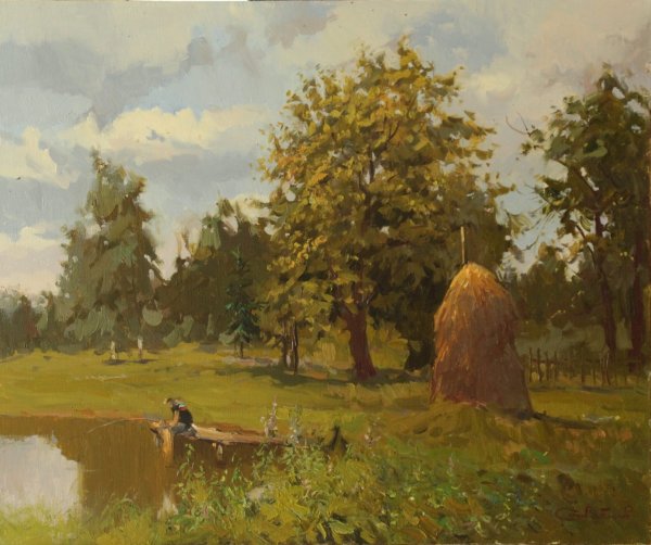 Живопись маслом Любимов Сергей Васильевич