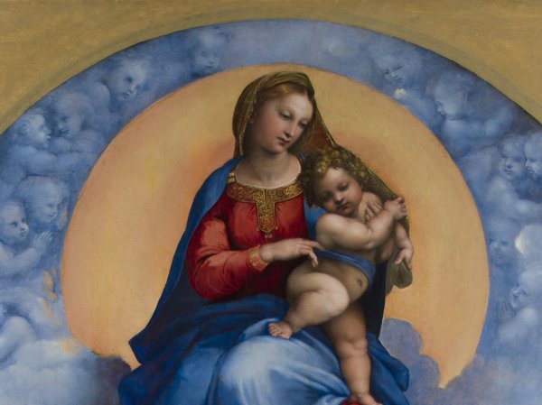 Картины эпохи Возрождения Рафаэль Мадонна