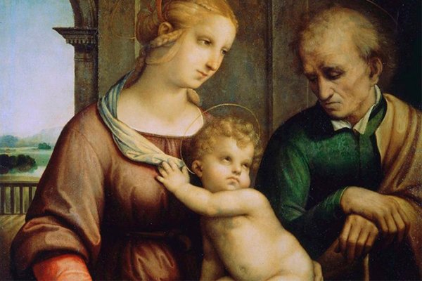 Рафаэль святое семейство Эрмитаж