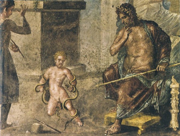 Зевксис Геракл-младенец