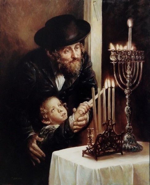 Елена флёрова картины Ханука