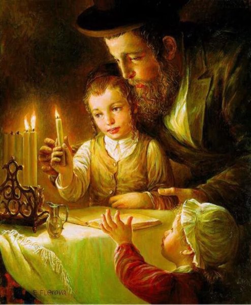 Елена флёрова картины Ханука